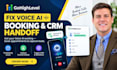 fix gohighlevel voice ai booking, crm handoff