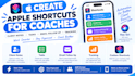 create apple shortcuts for coaches client notes tasks email follow up tracking
