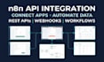 integrate apis and connect apps using n8n automation