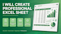 automated excel attendance sheet and data entry work