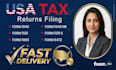 file annual report for USA llc and tax return