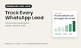 set up google ads conversion tracking for whatsapp clicks and forms