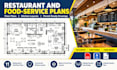 draw restaurant and commercial kitchen permit floor plans