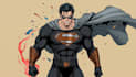 design a powerful superhero character and futuristic armor