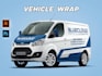 design a custom car wrap with a stunning professional look