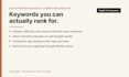 do SEO keyword research and competitor analysis
