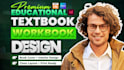 redesign, format, design educational textbook, workbook, curriculum for kindle