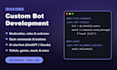 build a custom discord bot in python with ai, moderation and slash commands
