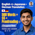 translate multiple languages and profread at the cheapest rate