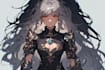 design a fantasy, dark fantasy character