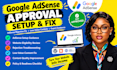 google adsense setup, approval fix adsense rejection, adsense expert content fix