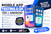 do mobile app testing andriod IOS QA testing USA uae 5 star IOS app review