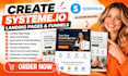 create systeme io landing page systeme io funnels landing page expert systeme