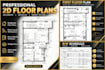 Draw professional 2d house floor plans in autocad by Ar_guru_prakash ...