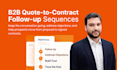write b2b quote and proposal follow up emails sequences