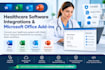 integrate healthcare software with microsoft office addins