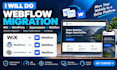 do webflow migration wix to wordpress squarespace to webflow website migration