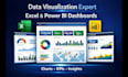 do data analysis, excel dashboards, spss and power bi reports