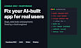 fix lovable, base44 or bolt app bugs, supabase rls, auth and stripe errors