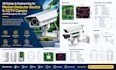 create 3d design motion detector device, cctv camera with pcb layout, stl, step