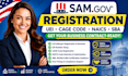 do fast sam gov registration get uei, cage code and sba for government contract