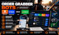 code order grabber bot, amazon flex bot, spark bot, uber bot, instacart bot