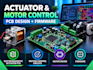 do electromagnetic actuator pcb, motion control circuits, motor driver, firmware