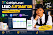 automate gohighlevel lead capture, appointment reminders, client communication