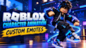 create roblox character animations, 3d emotes and game animation packs