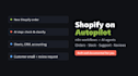 build n8n shopify automations and ai agents
