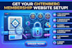 build a wordpress gutenberg membership website with member access