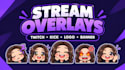 Design twitch overlays, kick overlays, stream overlay, logo and banner ...