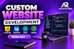 build a custom saas website and web app