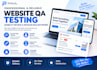 perform manual website QA testing, usability review and detailed bug reporting