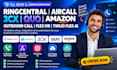 setup ringcentral aircal 3cx quo amazon, outbound call, flex ivr, twilio flex ai