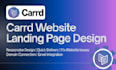 carrd landing page, carrd website, redesign carrd website payhip