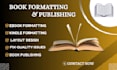 format and publish your KDP paperback and ebook