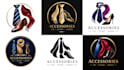 design a professional tie, scarf, shoes logo