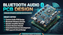 design bluetooth audio pcb wireless speaker circuit and custom receiver board