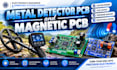 design metal detector pcb and magnetic sensor pcb layout