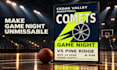 design sports posters and team graphics
