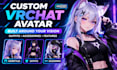 create custom vrchat avatar, toggle and rigging based on your requirements