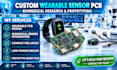 design custom wearable sensor pcb for biomedical research and prototype design