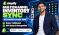 fix shopify inventory sync multichannel stock sync order fulfillment api setup