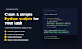 write a simple python program