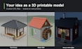 design a custom 3d printable model as stl file