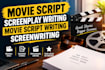 write movie script, screenplay writing, movie script writing, screenwriting