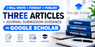 write scholarly articles for eb1a publication support