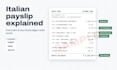 explain your italian payslip