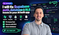 fix supabase auth, database and rls issues in your ai built app